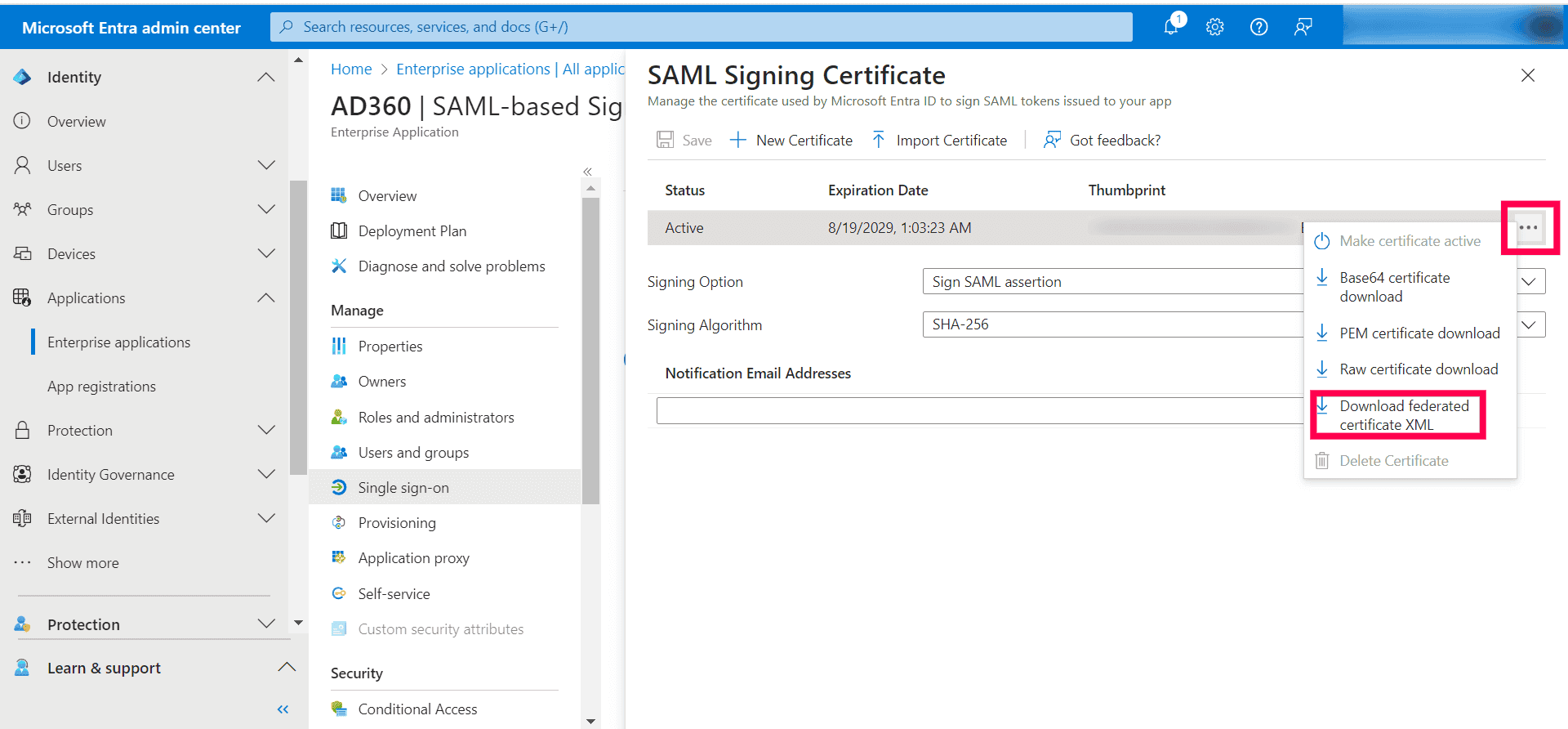 Configure Entra ID in AD360 Configure Entra ID in AD360